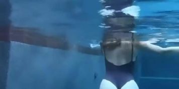 Amanda Cerny Swims And Strips Nude Pool Onlyfans Video