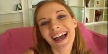 Redhead can fuck 2 dicks (Allison Wyte)