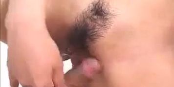 Japanese milf shares big cock with her friend