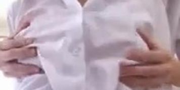 Japanese girls boob rubbing 02