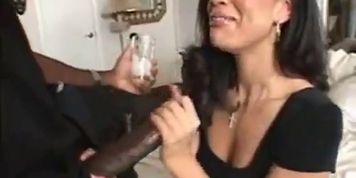 Ice La Fox takes on Mandingo and his Big Black Cock