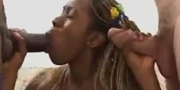 Horny Ebony Princess Cant Get Enough Dick