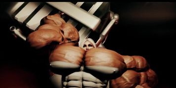 Monster Muscle Girl Animation