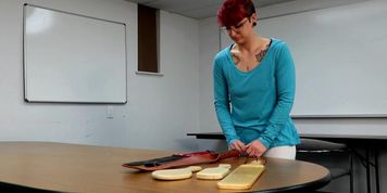 devon get belt spanking