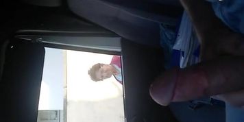 Car Dickflash for Granny