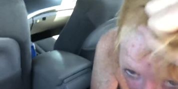 Freckled milf cumslut cocksucking pale whore