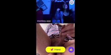 Cum for two teens on webcam