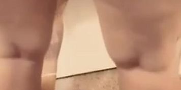Milf With Big Ass Playing In The Mirror 