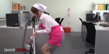 Asian Office Lady Chihiro Akino Delivers Hardcore Blowjob For Your Pleasure