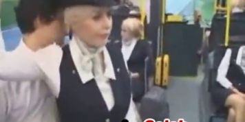 Swedish Stewardess Groped In Japanese Bus swedish