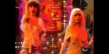 80's Euro Music show go-go girls