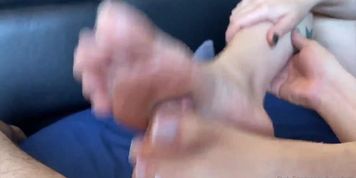 LunaFeet - New footjob