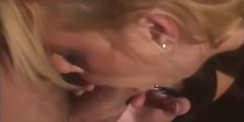 Sexy Blonde Gets Fucked And Takes A Load On Her Face