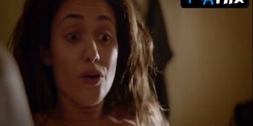 Emmy Rossum Breasts Scene  in Shameless