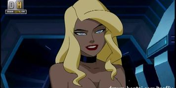 DRAWN HENTAI - Justice League Porn - Canary fucked in a Flash
