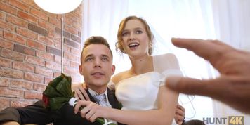 HUNT4K After wedding poor groom sells partners pussy to rich stranger (Stacy Cruz)