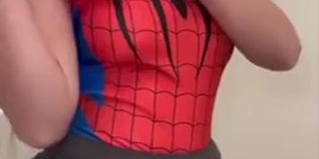 Sophieraiin Spider Girl Tease Video Leaked