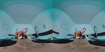 Vr Conk Chloe Temple As Hot Skinny Android In Best Nier:Automata Cosplay Vr Porn