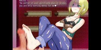 Succubus Tower 2 - Makisa footjob (with footjob panty scene!)