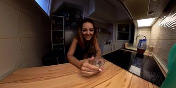 Cute Redhead Girl Sperm Collector 6 (sperm from a stranger) (Tania Amazon)