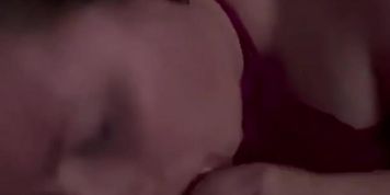 Sabrina slurping fat dick