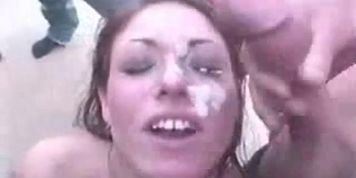 compilation of teens getting facials