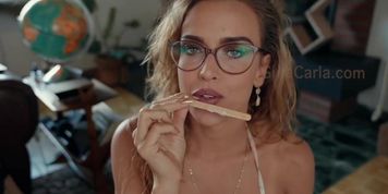 Gina Carla Sucking Popsicle ASMR Video