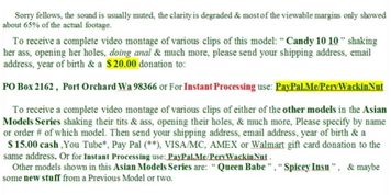 28th Asian Web Cam Model (Promo Series)