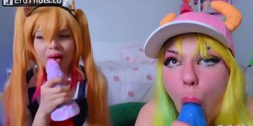 Lucoa and Tohru fuck