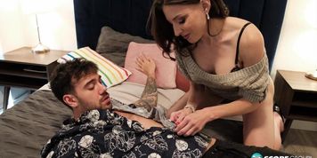Agatha Delicious Teaches Her Step-son How To Fuck A Woman's Ass - Nade Nasty