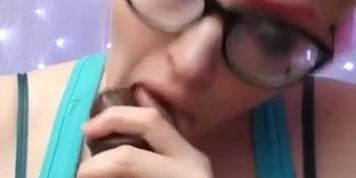 Pinki-P bbc blowjob