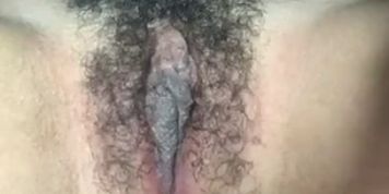 Girl Plays with her Hair Tight Pussy with Glue Sticks and Toothbrush