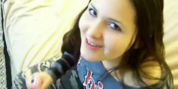 AMATEURITY - Busty girlfriend plays video games and sucks cock (Ex Girlfriend)