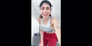 TikTok slut Mia Khalifa FUCKED by big cock compilation  (Mia Callista)