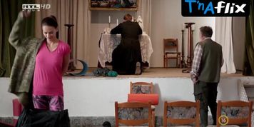 Zsuzsanna Ripli Butt,  Breasts Scene  in A Mi Kis Falunk