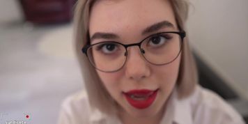 Student Fucked a Teacher on the Table - 4k Pov
