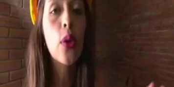 Engineer chick Laura Arce gets her latin shaved pussy fucked rough (Bambi Sweet)