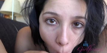 Smooth slit slut fucked in POV