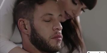 TS Natalie finally suck some bigcock (Natalie Mars)