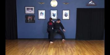Karate Girl Self Defense attacking Groin - Other Green Belt attacks
