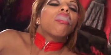Smoking - Kerkove Best Lesbian smoking strap-on scene (Puerto Rican)