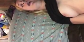 tiny teen neighbor let&rsquo;s me film her cumming