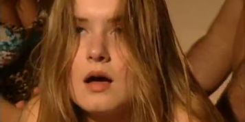Redhead helps expose anal sex to teen