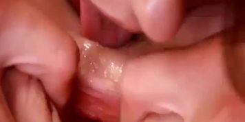 Lesbian deep tongue fucking compilation