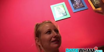 Busty hottie filled with long pecker