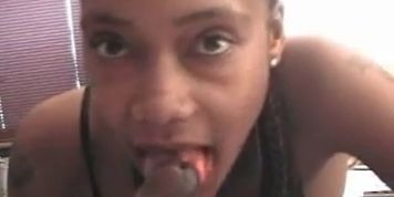 fuck nigga get your ghetto bitch off my dick