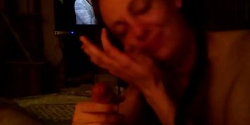 Got a lesbian to give me a blowjob