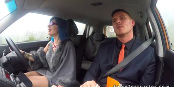 Big ass alt driving student fucking