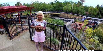 Msnovember Juicy Natural Titties Out In Mini Golf Course, Public Ebony Flashing On Sheisnovember