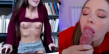 Wanking in Library isn't a good idea
